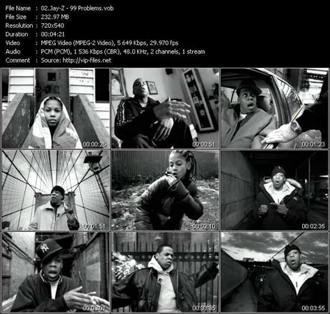 Jay-Z - 99 Problems - Download High-Quality Video(VOB)