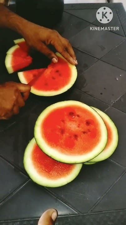 How To Make Watermelon 🍉🍉 Fruit Cutting Skills How To Viral Short Youtube Video Shorts