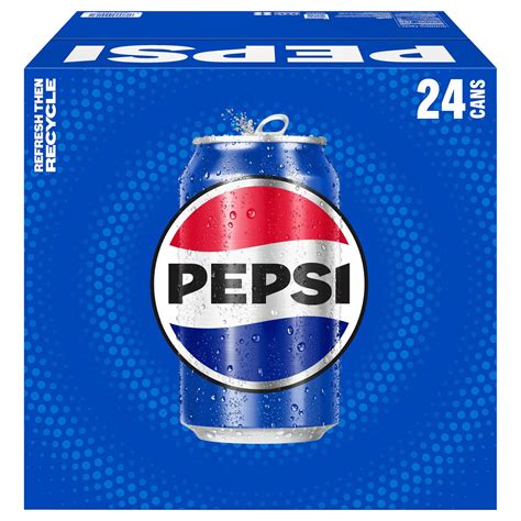 Pepsi Cola 24 Pk Cans Shop Soda At H E B