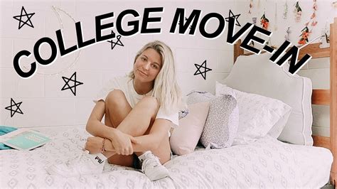 College Move In Vlog Uncw Youtube