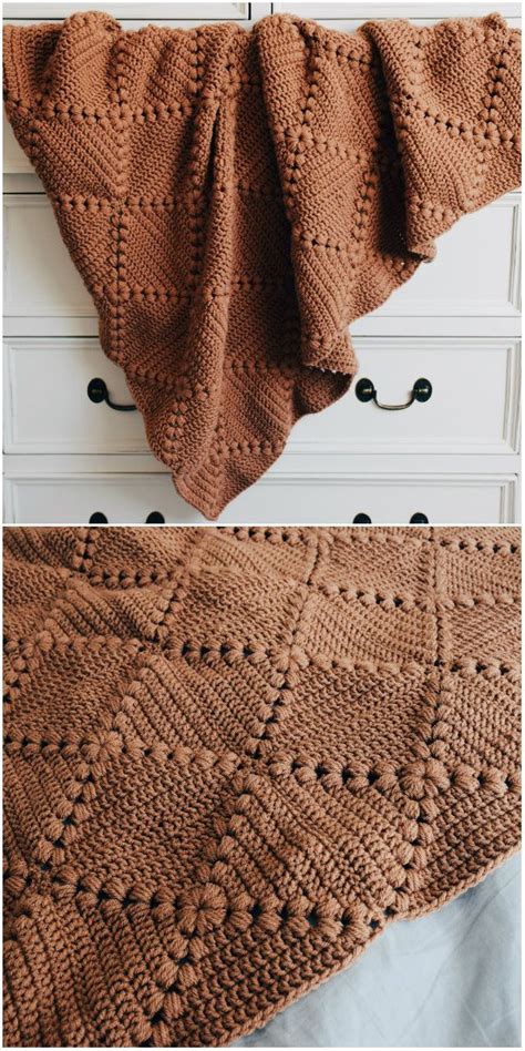 Farmhouse Granny Square Blanket Free Crochet Pattern Artofit