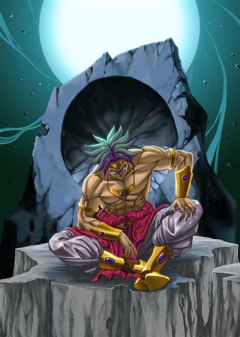Restrained Super Saiyan Broly By Hyb1rd 1982 On Deviantart