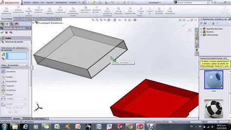 SOLIDWORKS TUTORIAL BASICO 25 ENSAMBLAJE YouTube