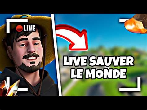 Live Fortnite Sauver Le Monde Je Vous Donne Des Armes Youtube