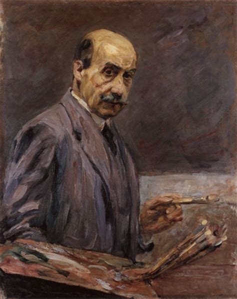 Self Portrait With Colour Palette Max Liebermann