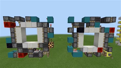 Smallest 3x3 Doors 72 Blocks Mcbe Youtube