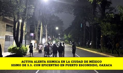 Alerta Sísmica Sorprende A La Ciudad De México Nr Comunicaciones