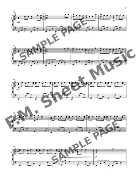 Safe And Sound Intermediate Piano By Capital Cities F M Sheet