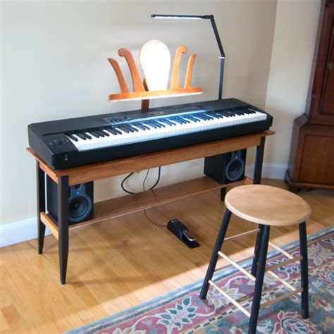 allen townsend woodworking keyboard table