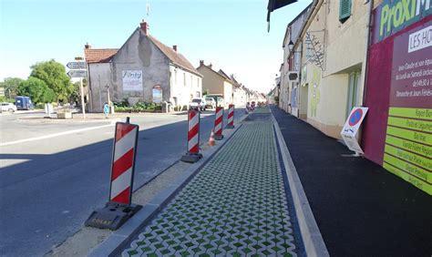 Joncy Les Travaux Dassainissement Sach Vent Ceux De La Travers E Du