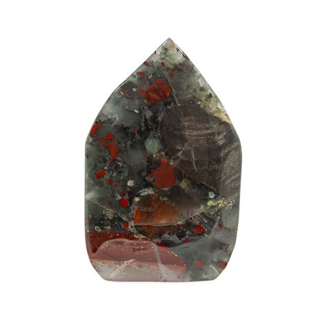 African Bloodstone Display Piece Crystal Vaults