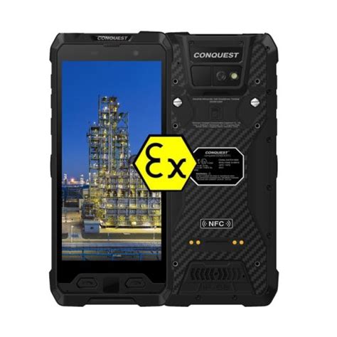 Conquest Ex Intrinsically Safe Atex Rugged Mobile Phone