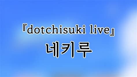 240803 네키루 NEKIRU dotchisuki live vol 4 夏が好き 전체캠 FullCam 팬캠