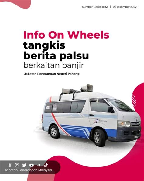 Info On Wheels Tangkis Berita Palsu Berkaitan Banjir Portal Rasmi