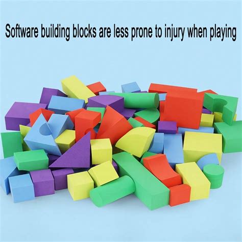 Foam Building Blocks , Creative Educaitonal EVA Foam Bricks Toys ...