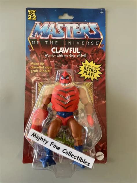 MATTEL MASTERS OF The Universe Origins Clawful HE MAN MOTU In Hand EUR