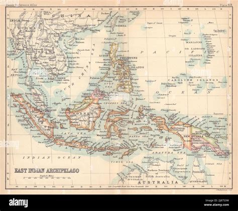 East Indian Archipelago. Indonesia Philippines & Indochina. BARTHOLOMEW ...