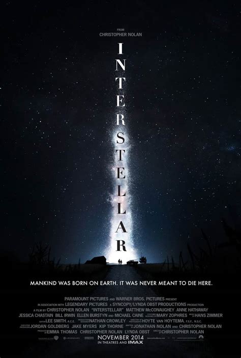 Interstellar (2014) Poster #1 - Trailer Addict