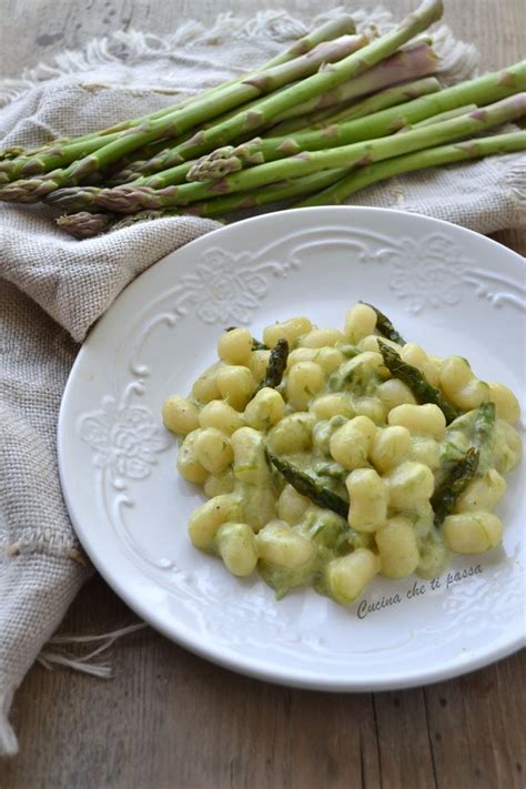 Gnocchi Con Crema Di Asparagi Cucina Che Ti Passa