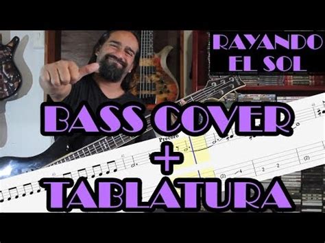 Mauro Bass Colombia Rayando el sol Maná cover en bajo