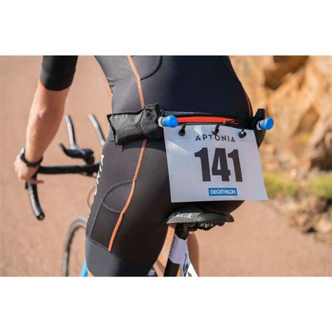 Aptonia Long Distance Triathlon Race Number Bib Belt