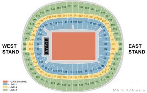 Wembley Stadium Seating Plan Boxing Golfer Michigan