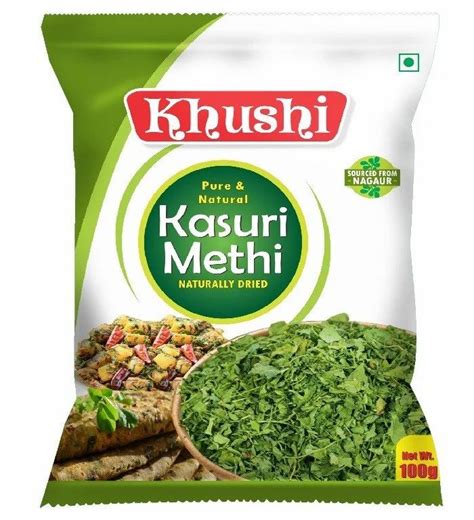 Kasuri Methi Packaging Pouch Capacity Kg At Rs Kg In