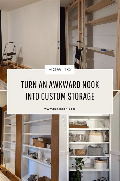 Diy Hidden Closet Part 1 Turning An Awkward Nook Into Custom Storage Orc Week 2 Dani Koch