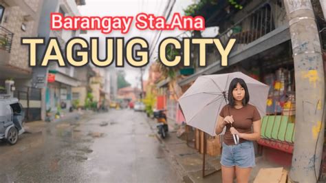 Sta Ana Taguig City Street Tour Philippine Walking Tour Manila Walk