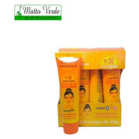 Protetor Solar Facial FPS 30 Matto Verde 50g Shopee Brasil