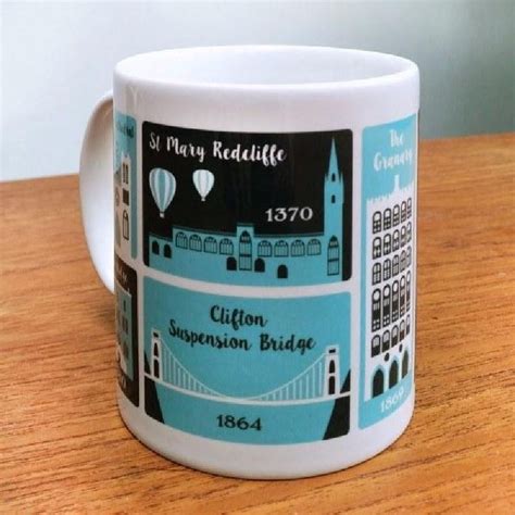 Bristol Places Mug Susan Taylor Mugs Ceramic Mug Ceramics