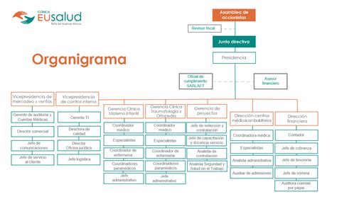 Organigrama Y Directorio Institucional Cl Nica Eusalud Bogot Colombia