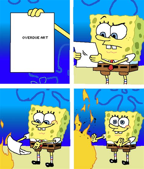 Procrastination Meme Spongebob