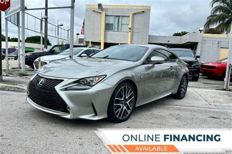 Used 2016 Lexus Rc 300 For Sale In Miami Beach Fl Edmunds