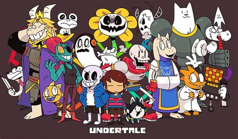 HD wallpaper: Undertale characters, Undertale characters digital ...