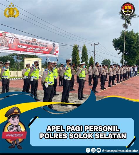 Kaba SOLOK SELATAN On Twitter RT HSolsel Apel Pagi Personil Polres