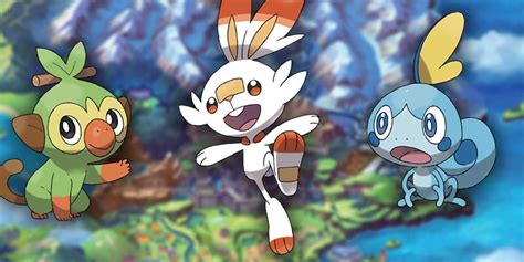 Pokemon Sword And Shield Anime Art Shows New Starters