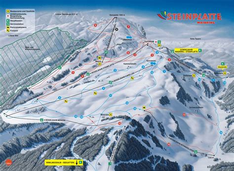 Wintersport St Johann I Tirol Pistenplan St Johann I Tirol Ski