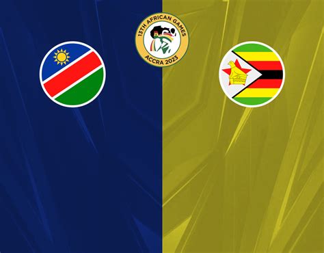 Namibia Vs Zimbabwe Final Match Live Score African Games Ghana Men