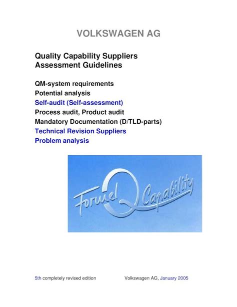 PDF Formel Q Capability 4 2000 WordPress Comthe VDA DGQ Expert