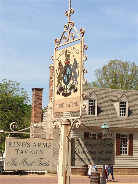 Kings Arms Tavern Dining Colonial Williamsburg 416 E Duke Of