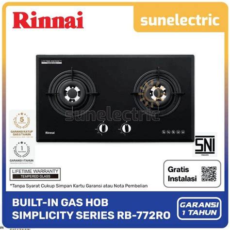 Jual Rinnai Built In Hob Rb Ro G Kompor Tanam Tungku Ukuran X