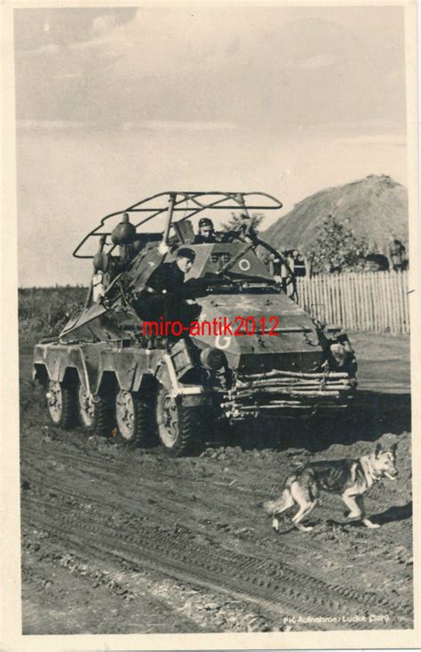 Foto Ak Unsere Wehrmacht Panzersp Hwagen Auf Postimages