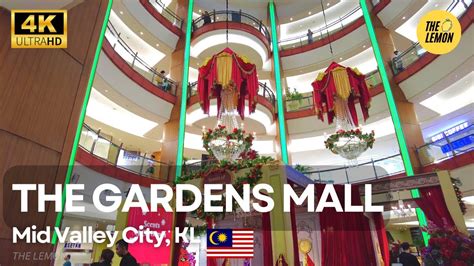 The Gardens Mall Walking Tour Shopping Mall Mid Valley City Kl