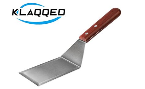 Amazon KLAQQED Metal Spatula For Cast Iron Skillet Grill Spatula