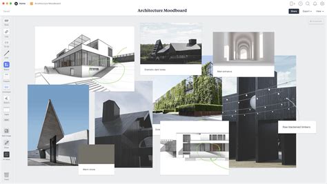 Architecture Moodboard - Template & Example - Milanote