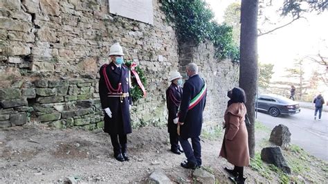 Trieste La Commemorazione Di Foschiatti Al Castello Di San Giusto