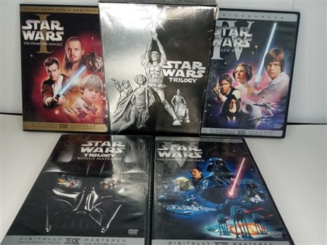 Star Wars Trilogy Complete Set Of 4 Dvds 1970s Etsy