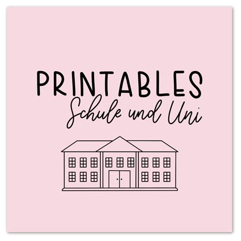 Printables Lindas Lernzettel