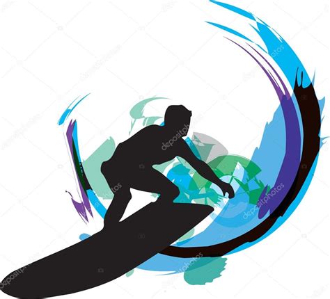 Surf Vector Illustration Stock Vector Aroas